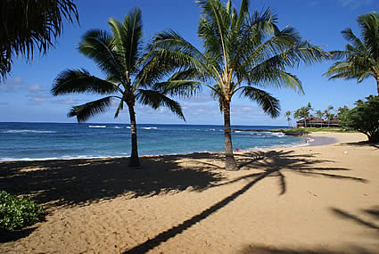 Poipu Beach Kauai Hawaii