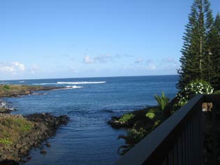Waterfront Cottage rental in Kauai Hawaii
