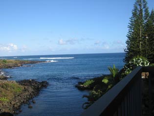 Poipu Kauai Oceanfront Vacation Home Turtle Cove Cottage